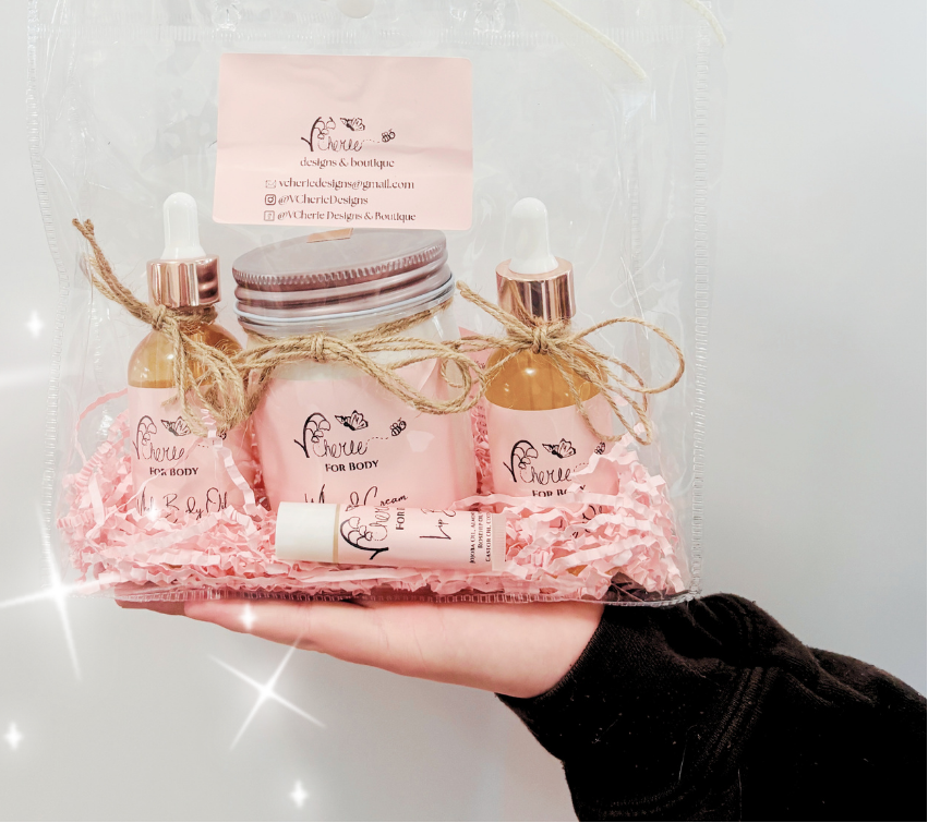 Body Care Bundle — Whole Body Oil, Healing Oil, Whipped Body Cream & Lip Balm